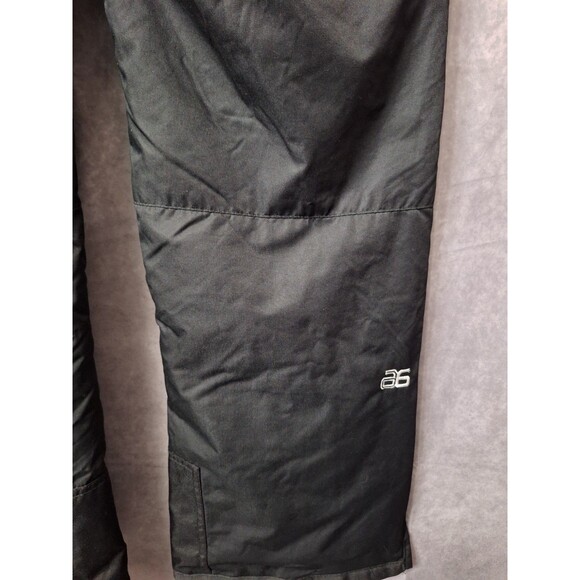 SkiGear Mens Insulated Cargo Ski  Pants Sz Large Black Weatherproof Outdoors - Picture 14 of 14